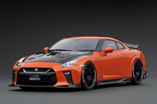 1/18 Top Secret GT-R (R35) Orange