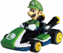 1/43 Mario Kart 8 Wind-up Car Luigi