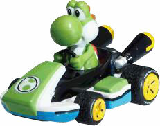 1/43 Mario Kart 8 Wind-up Car Yoshi