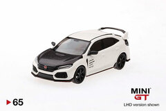 1/64 Honda Civic Type R Championship White w/Carbon Kit & TE37 Wheel (Left-hand Steering)