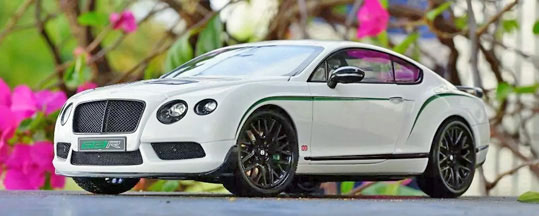 1/18 Bentley Continental GT3 R (White)