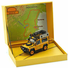 1/43 Land Rover Defender 90 Camel Trophy Borneo 1985 (Yellow)