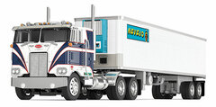 1/64 Peterbilt 352 COE Sleeper w/40-feet Reefer Trailer 