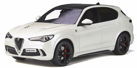 1/18 Alfa Romeo Stelvio Quadrifoglio (White)