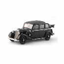 1/43 1936 - 1940 Mercedes-Benz 260D Pullman Landaulet (Roof Closed, Rear Window Opened) (Black)