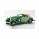 1/43 1934 Hispano-Suiza J12 Drophead Coupe Fernandez & Darrin (Roof Half-opened) (Two-tone Green)