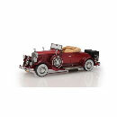 1/43 1930 Pierce-Arrow Mod. B Roadster (Roof Opened) (Red/Maroon)