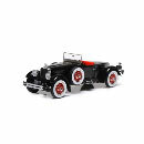 1/43 1928 Stutz Blackhawk Speedster (Roof Opened) (Black)