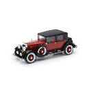 1/43 1928 Cadillac Series 341A Town Sedan (Red/Black)