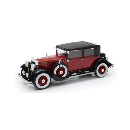 1/24 1928 Cadillac Series 341A Town Sedan (Red/Black)