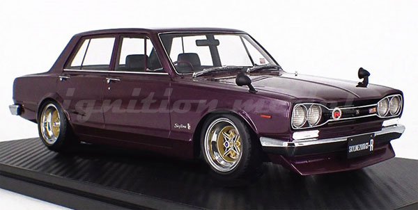 1/18 Nissan Skyline 2000 GT-R (PGC10) Purple
