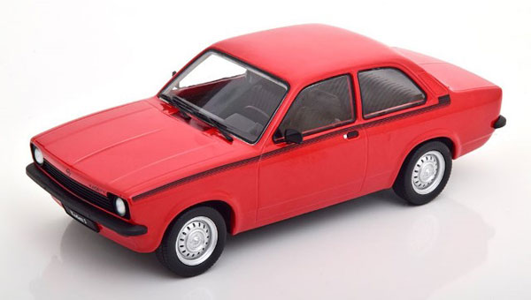 1/18 Opel Kadett C Junior 1976 red/black