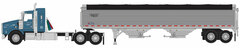 1/64 Kenworth T800 38Inch Sleeper Wilson Pace Setter w/Grain Trailer