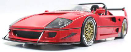 1/18 Ferrari F40 LM Beurlys Barchetta (Red)