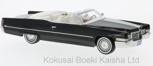 1/43 Cadillac DeVille Convertible 1970 Black