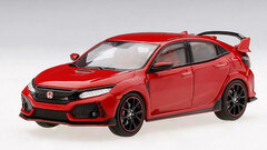 1/43 Honda Civic Type R (FK8) Rally Red (Steering wheel on the Left) (Diecast-made)