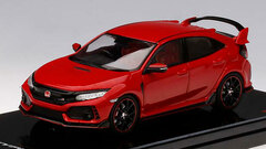 1/43 Honda Civic Type R (FK8) Rally Red (Steering wheel on the Right) (Diecast-made)