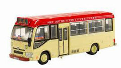 Tiny City No.183 Toyota Coaster B70 Series Mini Bus Red (19 Seats)