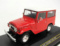 1/43 Toyota Land Cruiser FJ40 1973 Red (Overseas Model)