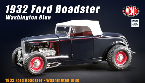 1932 Ford Roadster - Washington Blue