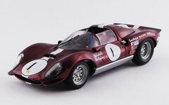 1/43 Ferrari Dino 206 S Bridgehampton 1966 #1 C.Kolb Chassis No.008