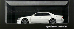 1/43 Toyota Chaser Tourer V (JZX100) Pearl White Wo-Wheel