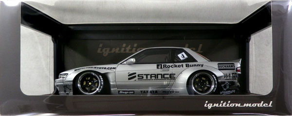 1/18 Rocket Bunny S13 V2 Silver