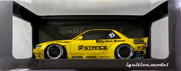 1/18 Rocket Bunny S13 V2 Yellow
