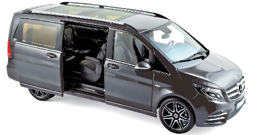 1/18 Mercedes-Benz V Class 2018 Metallic Gray