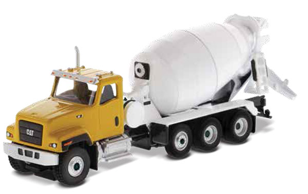 1/87 Cat681 Concrete Mixer Pre-painted Complete Figure