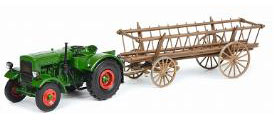 1/32 Deutz F3 w/Hay Transport Trailer