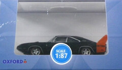 1/87 Dodge Charger Daytona 1969 Black/Red