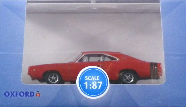 1/87 Dodge Charger 1968 Bright Red
