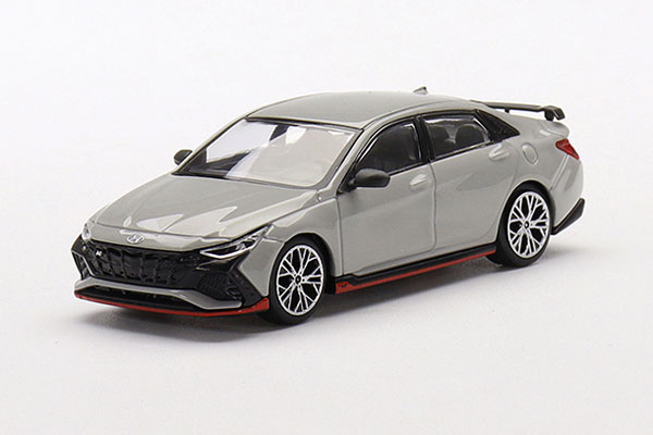 1/64 Hyundai Elantra N Cyber Gray (Left-hand Steering)
