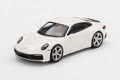 1/64 Porsche 911 (992) Carrera S White (Right-hand Steering)