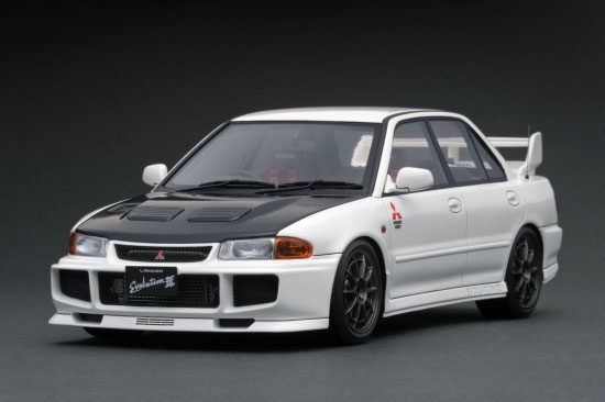 1/18 Mitsubishi Lancer Evolution III GSR (CE9A) White2