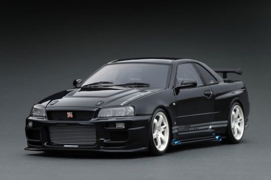 1/18 TOP SECRET GT-R (BNR34) Black