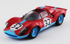 1/43 Ferrari Dino 246 S Brands Hatch GP 1966 #32 Mike Parkes 6th Place/Class S2.0 Winner