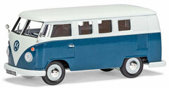 1/43 VW Type 2 Camper (Sea Blue/Cumulus White)
