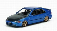 1/64 Honda Civic Ferio EG9 Blue w/Decals Sheet