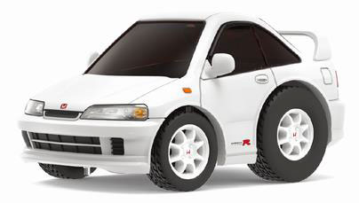 TinyQ Honda Integra DC2 Championship White