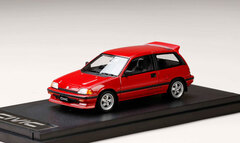 1/43 Honda Civic Si (AT) 1984 Mugen MR-5 Wheel Mounted Car Red