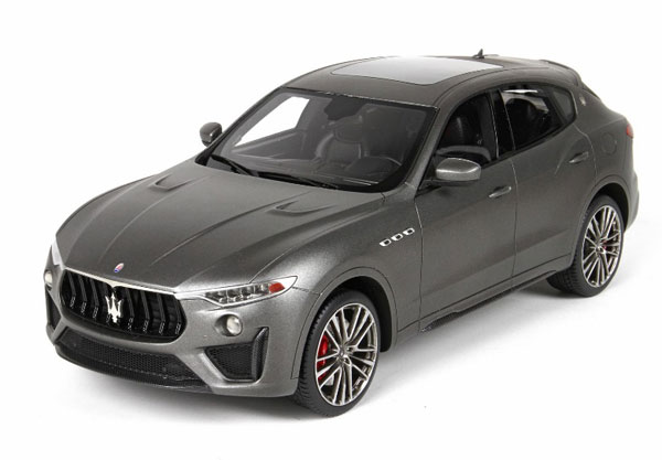 1/18 Maserati Levante Trofeo 2018 Matte Gray w/Case