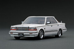 1/43 Nissan Gloria (Y30) 4Door Hardtop Brougham VIP White (BB-Wheel)