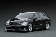 1/18 Toyota Crown (GRS180) 3.5 Athlete Black Dish-Wheel
