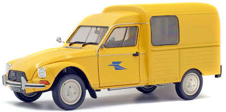 1/18 Citroen Acadiane (Post Office Car) Yellow