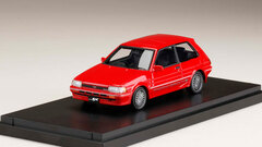 1/43 Toyota Corolla FX-GT (AE82) Genuine Option Wheel Mounted Car Red