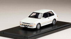 1/43 Toyota Corolla FX-GT (AE82) Genuine Option Wheel Mounted Car White