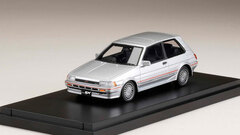 1/43 Toyota Corolla FX-GT (AE82) Genuine Option Wheel Mounted Car Silver Metallic