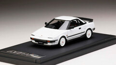 1/43 Toyota MR2 G-Limited Tom's New Sports Wheel Mounted Car Super White II